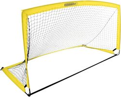 Imperfect Kickmaster Fibreglass Football Goal with 3-Ply Netting - 6ft Thumbnail