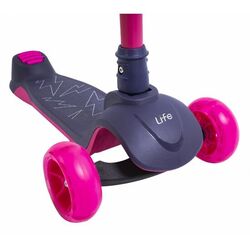 Imperfect Li-Fe Trilogy Electric Tri-Scooter - Purple/Pink 4 Thumbnail