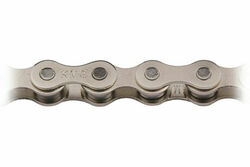 KMC B1 Wide 112 Link Single Speed Bike Chain - Silver Thumbnail