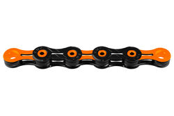 KMC Chain Diamond Like Coating 116 Link 11 Speed - Black/Orange Thumbnail