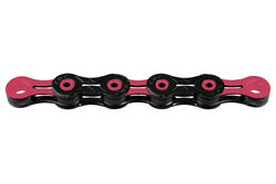 KMC Chain Diamond Like Coating 116 Link 11 Speed - Black/Pink Thumbnail