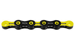 KMC Chain Diamond Like Coating 116 Link 11 Speed - Black/Yellow Thumbnail