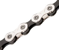 KMC X10-93 10 Speed Bicycle Chain - Silver/Black Thumbnail