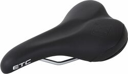 ETC Womens Black Sports Saddle