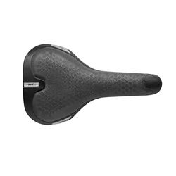 Net Custom FeC Alloy Bike Saddle Seat - Black Thumbnail