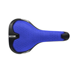 Net Custom FeC Alloy Ocean Bike Saddle Seat - Blue Thumbnail