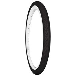 Tannus Aither II Mini Velo 32-305 Junior Bike Tyre, Midnight Black - 16