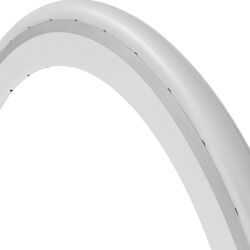 Tannus Aither II Slick Road Bike Tyre, White- 700c x 23 Thumbnail