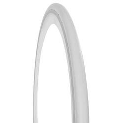 Tannus Aither II Slick Road Bike Tyre, White- 700c x 23 1 Thumbnail