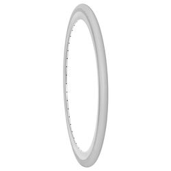 Tannus Aither II Slick Road Bike Tyre, White- 700c x 23 3 Thumbnail