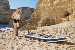 Bestway Hydro-Force White Cap Inflatable SUP Stand Up Paddleboard Set - White 2 Thumbnail