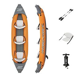 Bestway Hydro-Force Rapid X3 Inflatable Kayak - Orange/Grey Thumbnail