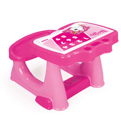 Dolu Unicorn Kids Girls Study Desk Table and Chair Set - Pink 2 Thumbnail