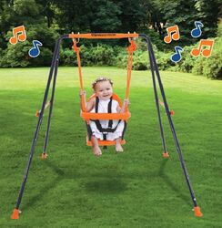 Hedstrom Musical Folding Toddler Swing 2 Thumbnail