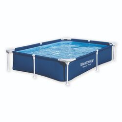 Bestway 7.3ft Steel Pro Rectangular Pool Set - Blue Thumbnail