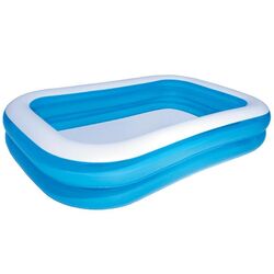 Bestway Blue Rectangular Outdoor Garden Inflatable Family Swimming Pool - 106