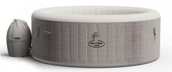 Lay-Z-Spa Cancun AirJet Outdoor Inflatable Hot Tub Jacuzzi - Grey Rattan Thumbnail