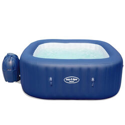 Lay-Z-Spa Hawaii AirJet Outdoor Inflatable Hot Tub Jacuzzi - Blue 1 Thumbnail