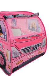 Barbie Pop-Up Camper Tent Campervan - Pink 1 Thumbnail