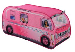 Barbie Pop-Up Camper Tent Campervan - Pink 6 Thumbnail