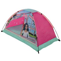 Barbie Tent Dream Den Kids Girls Themed Play Nap with Airbed and Lights Pink 1 Thumbnail