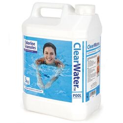 Clearwater Swimming Pool and Spa Chlorine Granules - 5kg, J/C Thumbnail
