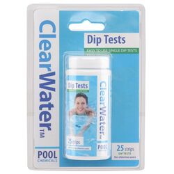 Clearwater Chlorine 25 Test Strips