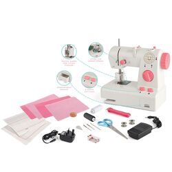 Great British Sewing Bee Kids Training Starter Sewing Machine Studio - White Thumbnail