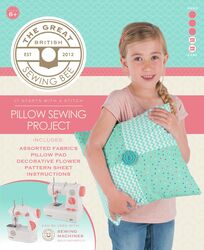 Great British Sewing Bee - Pillow Kit, Kids DIY Educational Toy Crafts Kit Thumbnail