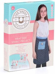 Great British Sewing Bee - Wrap Skirt Kit, Kids DIY Educational Toy Crafts Kit Thumbnail