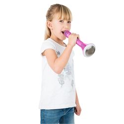 Mi-Mic Karaoke Microphone Speaker with Bluetooth and LED Lights - Pink 5 Thumbnail