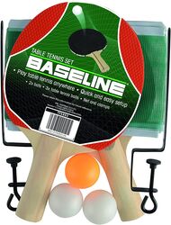 Baseline Table Tennis Ping Pong Set with 2 Bats, 3 Balls and Net Thumbnail