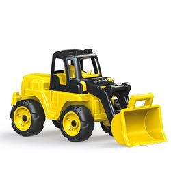 Dolu Giant Loader Construction Toy Truck with Excavator Sit On Ride On, Yellow - 3 Years+ Thumbnail