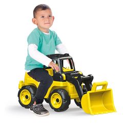 Dolu Giant Loader Construction Toy Truck with Excavator Sit On Ride On, Yellow - 3 Years+ 2 Thumbnail