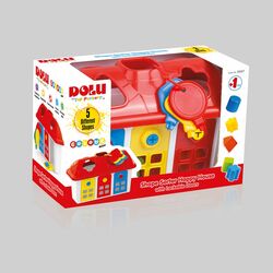 Dolu Happy House Shape Sorter Kids Interactive Toy 2 Thumbnail