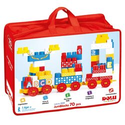 Dolu Jumblocks with Carry Bag - 70 piece set Thumbnail