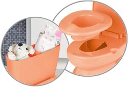 Dolu Toddlers Bathroom Educational Development Training Potty - Orange 1 Thumbnail