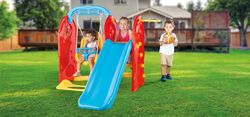 Dolu 4-In-1 Garden Kids Playground, Swing and Slide Set - 18 Months + 3 Thumbnail