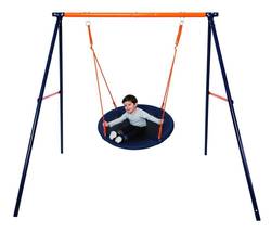 Hedstrom Fabric Nest Kids Outdoor Playground Swing - Steel Frame Thumbnail