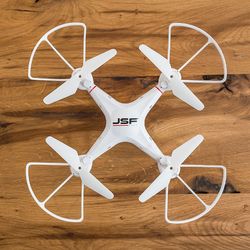 JSF Hawk RC Remote Control Quadcopter Drone, White 3 Thumbnail