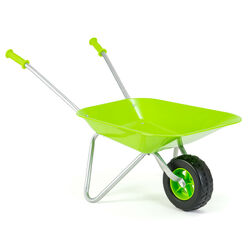 Little Roots Wheel Barrow Kids Junior Outdoor Garden Toys Playset Thumbnail