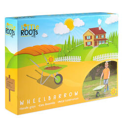 Little Roots Wheel Barrow Kids Junior Outdoor Garden Toys Playset 9 Thumbnail