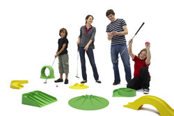 My Mini Golf Set Basic - Crazy Golf Obstacle Set With Carry Bag 3 Thumbnail