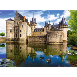 Trefl Castle in Sully-Sur-Loire France Puzzle - 3000 Pieces 2 Thumbnail