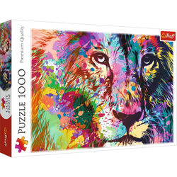 Trefl Colourful Lion Puzzle Adults - 1000 Pieces Thumbnail