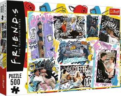 Trefl Friends Collage Puzzle Adult - 500 Pieces Thumbnail