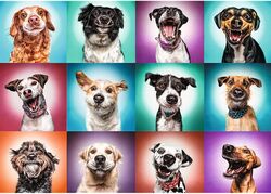 Trefl Funny Dog Portraits Puzzle Adults & Kids - 2000 Pieces 2 Thumbnail