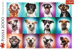 Trefl Funny Dog Portraits Puzzle Adults & Kids - 2000 Pieces 1 Thumbnail