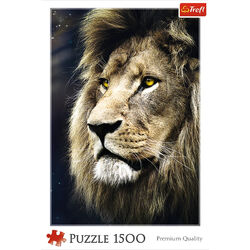 Trefl Lions Portrait Puzzle - 1500 Pieces 1 Thumbnail