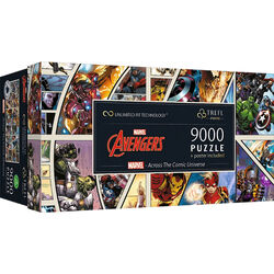 Trefl Marvel Across the Comic Universe Puzzle - 9000 Pieces Thumbnail